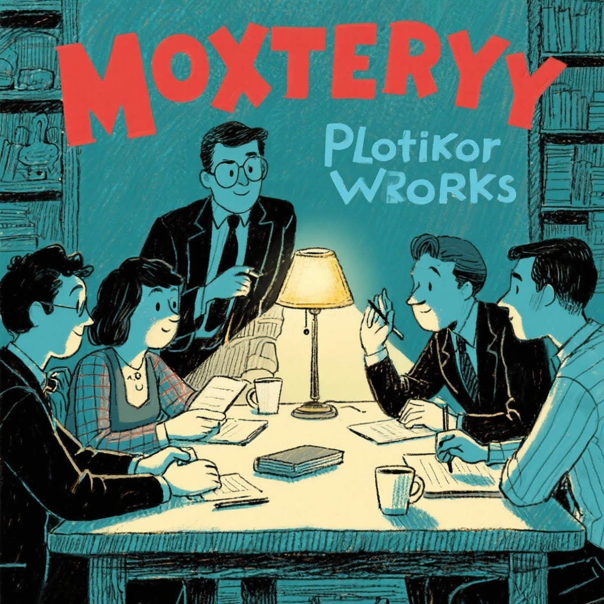 Detective atmosphere - mystery writers